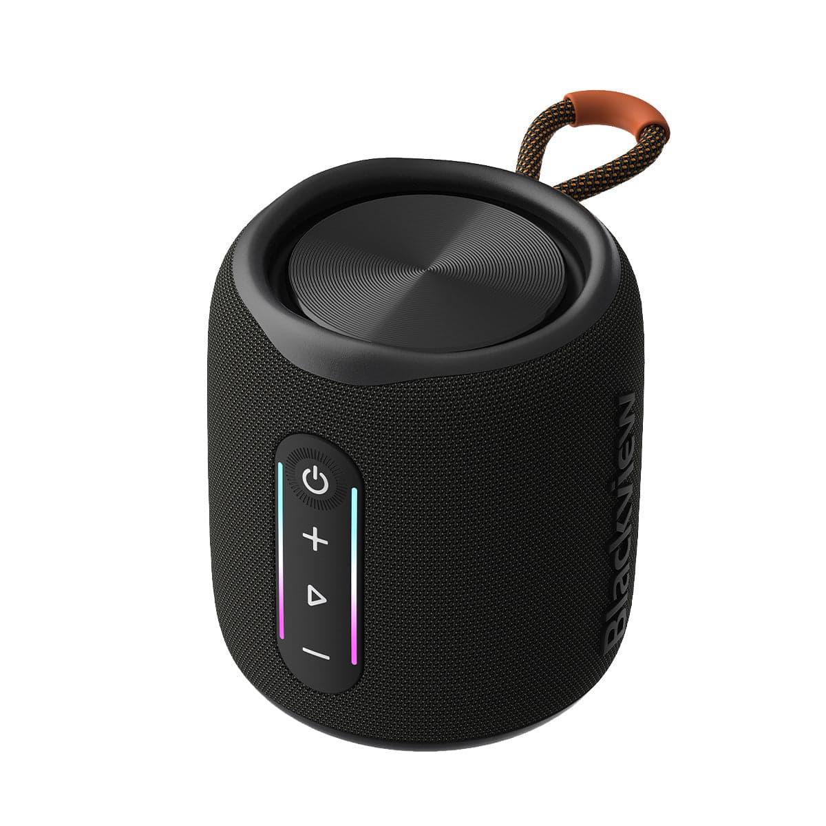 Blackview AuraBass 2 Portable Bluetooth Speaker | 10W Peak, IPX7 Waterproof, 1800mAh Battery, RGB Lights – Black
