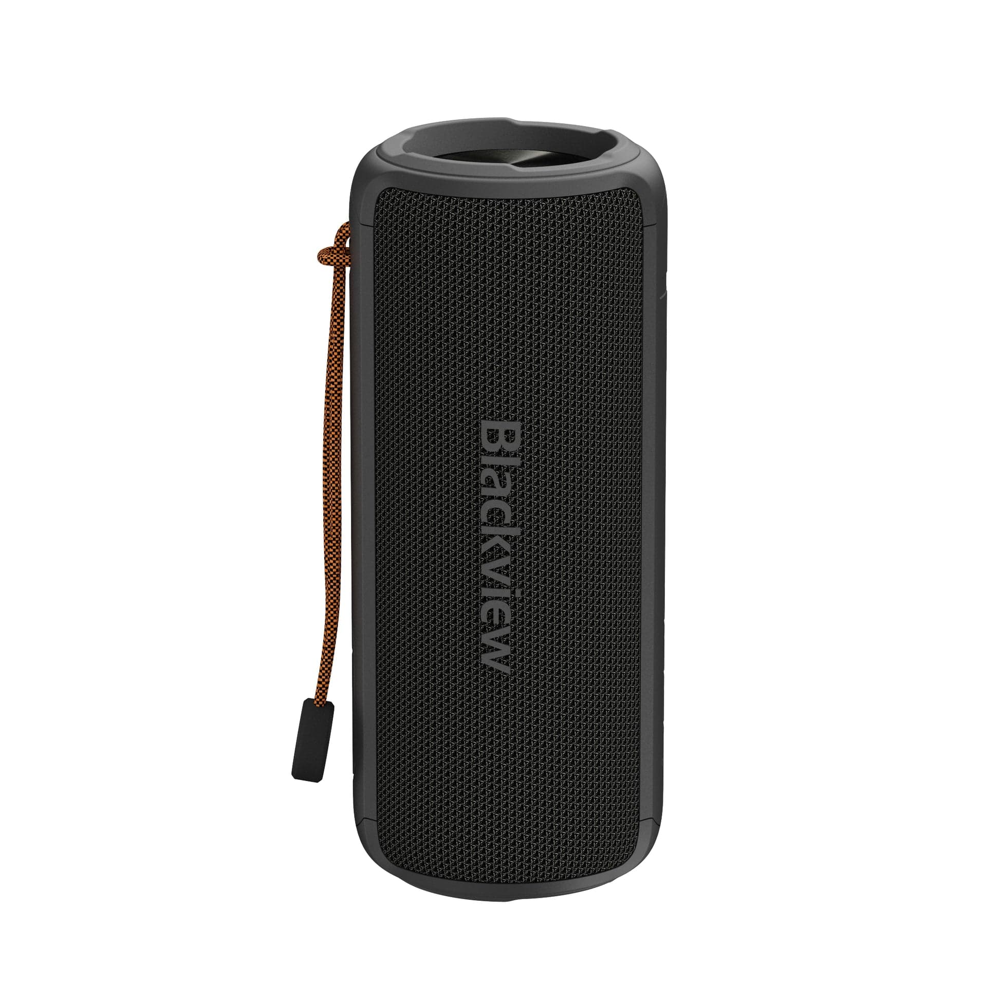 Blackview AuraBass 3 Portable Speaker | 16W Stereo, IPX7 Waterproof, 3600mAh Battery, 7-Color RGB, BT 5.3/AUX/TF – Black