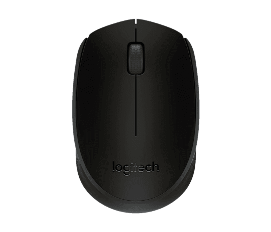 Logitech Wireless Mouse M171 Blue) Nano USB receiver 3 buttons optical tracking ratchet wheel 12-month battery life 10m range 2-Year Limited Hardware…