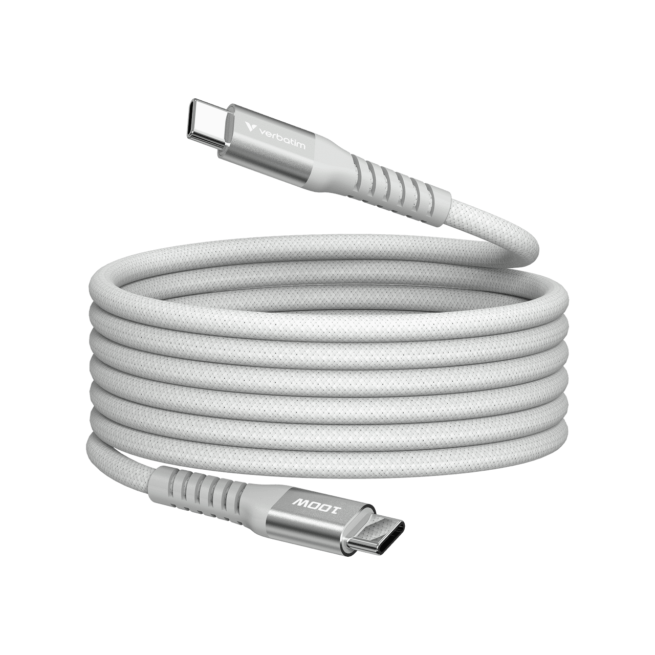 Verbatim Sync & Charge USB-C to USB-C 100W Magnetic Cable 120cm